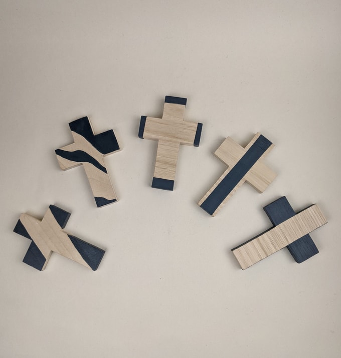 croix lot de 5