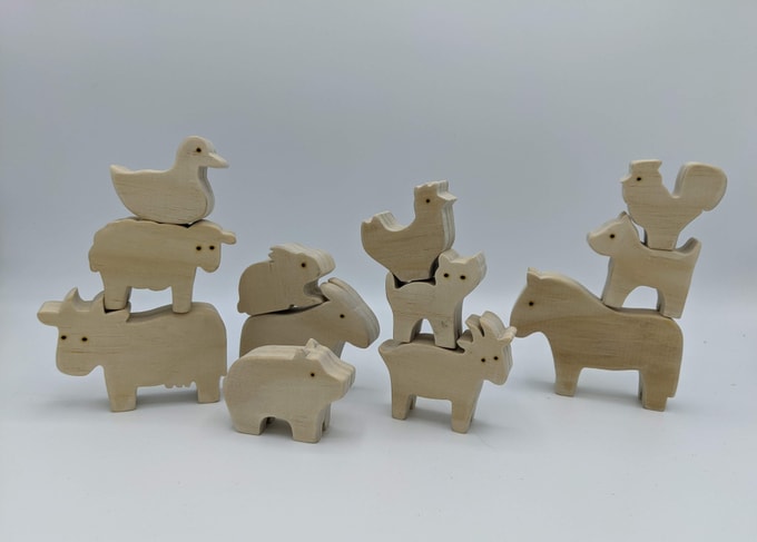 12 animaux de la ferme