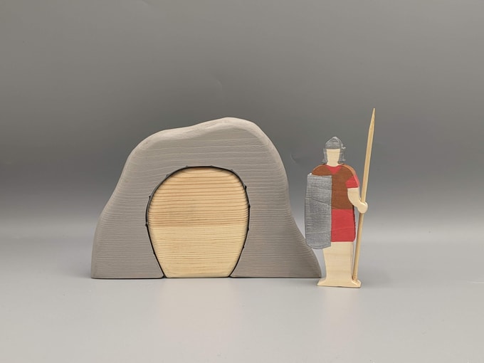 tombeau Pâques soldat