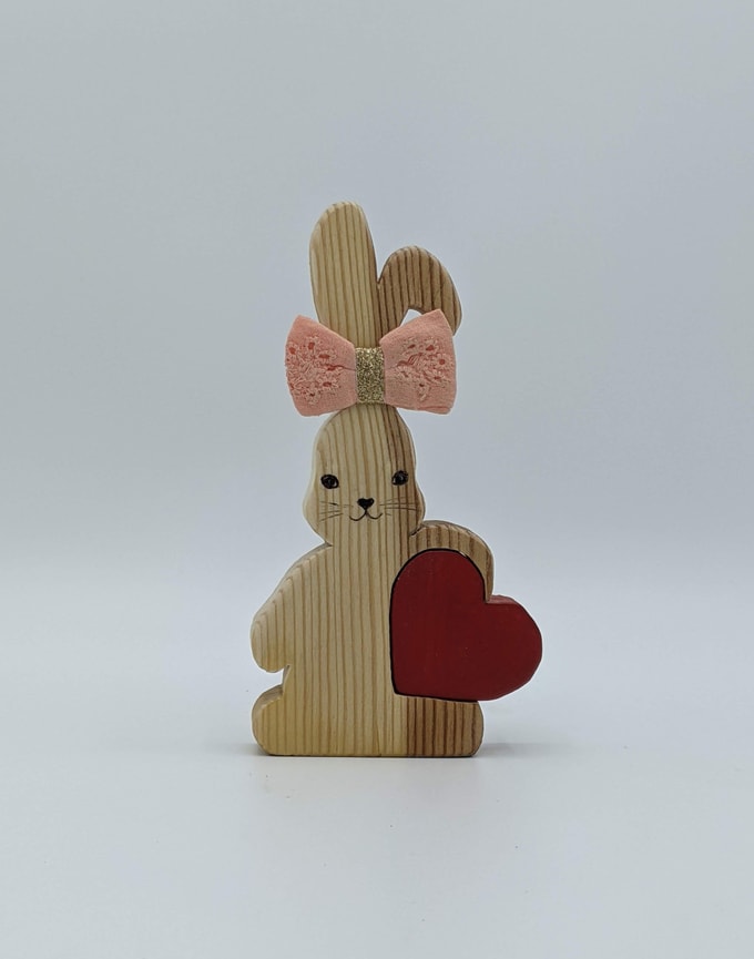 lapin et coeur