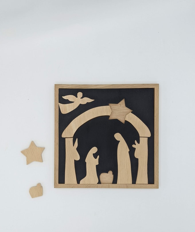 crèche de Noël puzzle